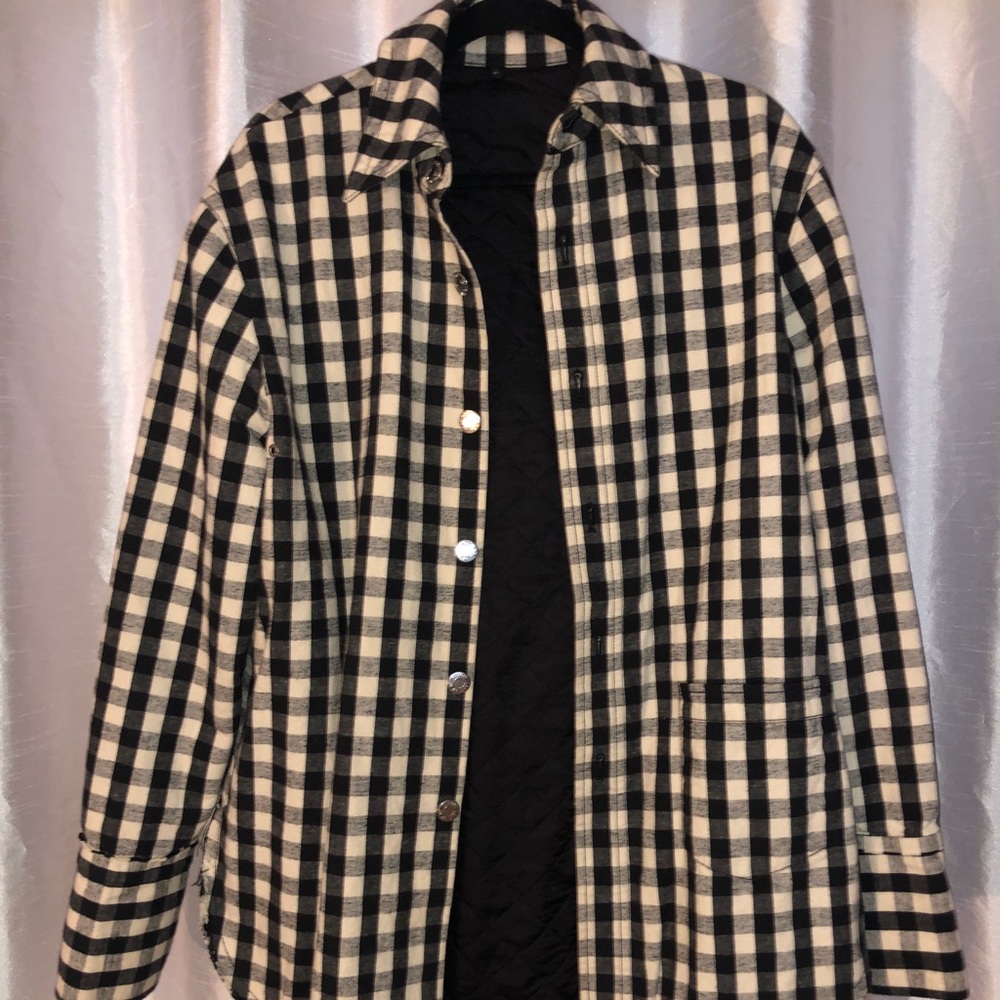 Helmut Lang checkered jacket
